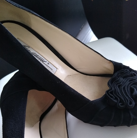 BRIAN ATWOOD suede peep-toe stilettos - Picture 16 of 17